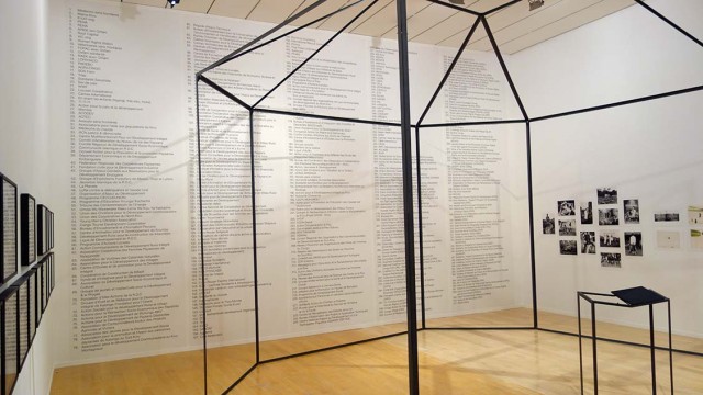 Sammy Baloji installation at Lyon Biennale & Palais de Tokyo // 2015 - 2017