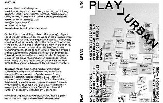 Play>Urban revue n°1 // HEAR Strasbourg, 2016